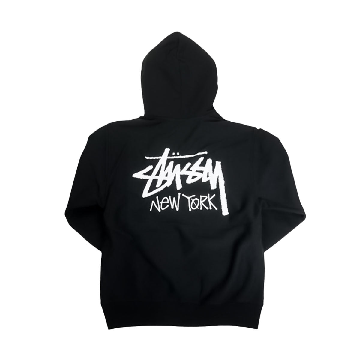 STUSSY - NEW YORK SHOP LIMITED PULLOVER HOODIE BLACK