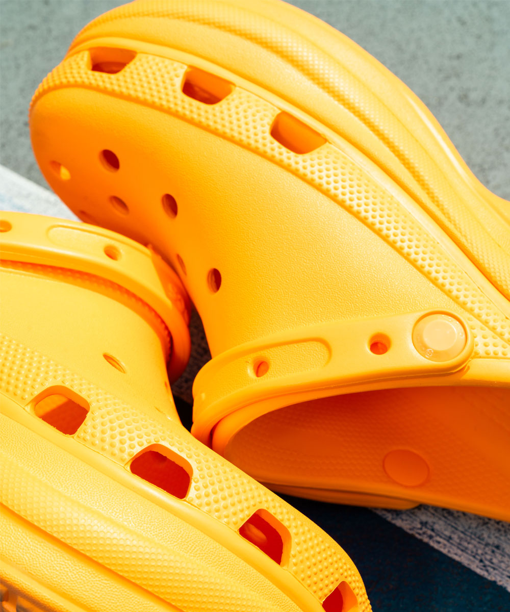 CROCS - WMNS CLASSIC BAE CLOG Orangesicle【206302-85Q】