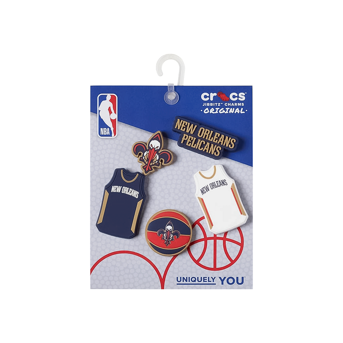 crocs NBA New Orleans Pelicans 5Pck クロックス NBA ニューオーリンズ ペリカンズ 5パック【10011805】