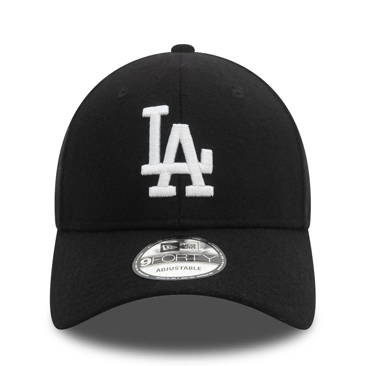 NEW ERA - 9FORTY LOS ANGELES DODGERS MELTON WOOL BLACK/WHITE 【60580688】