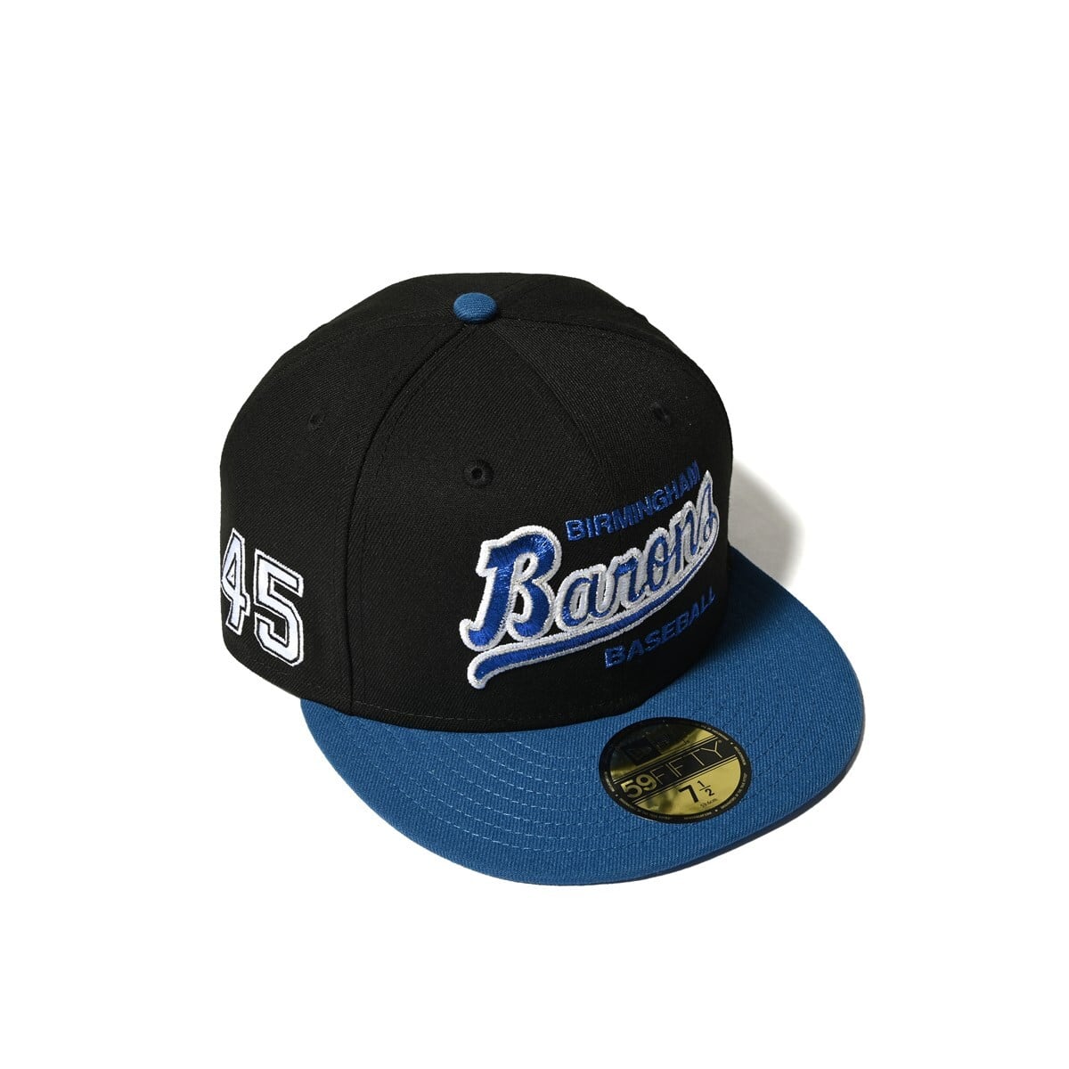 NEW ERA Birmingham Barons - 59FIFTY CO 45 BLACK/BLUE【70895687】