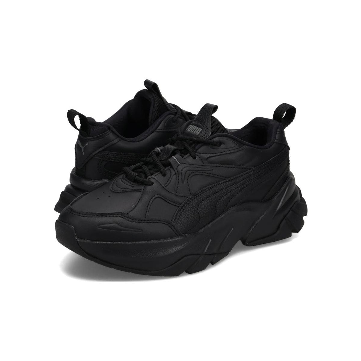 PUMA SOPHYR LEATHER WMNS "BLACK" プーマ ソフィール レザー ウィメンズ "ブラック" 【398555-02】