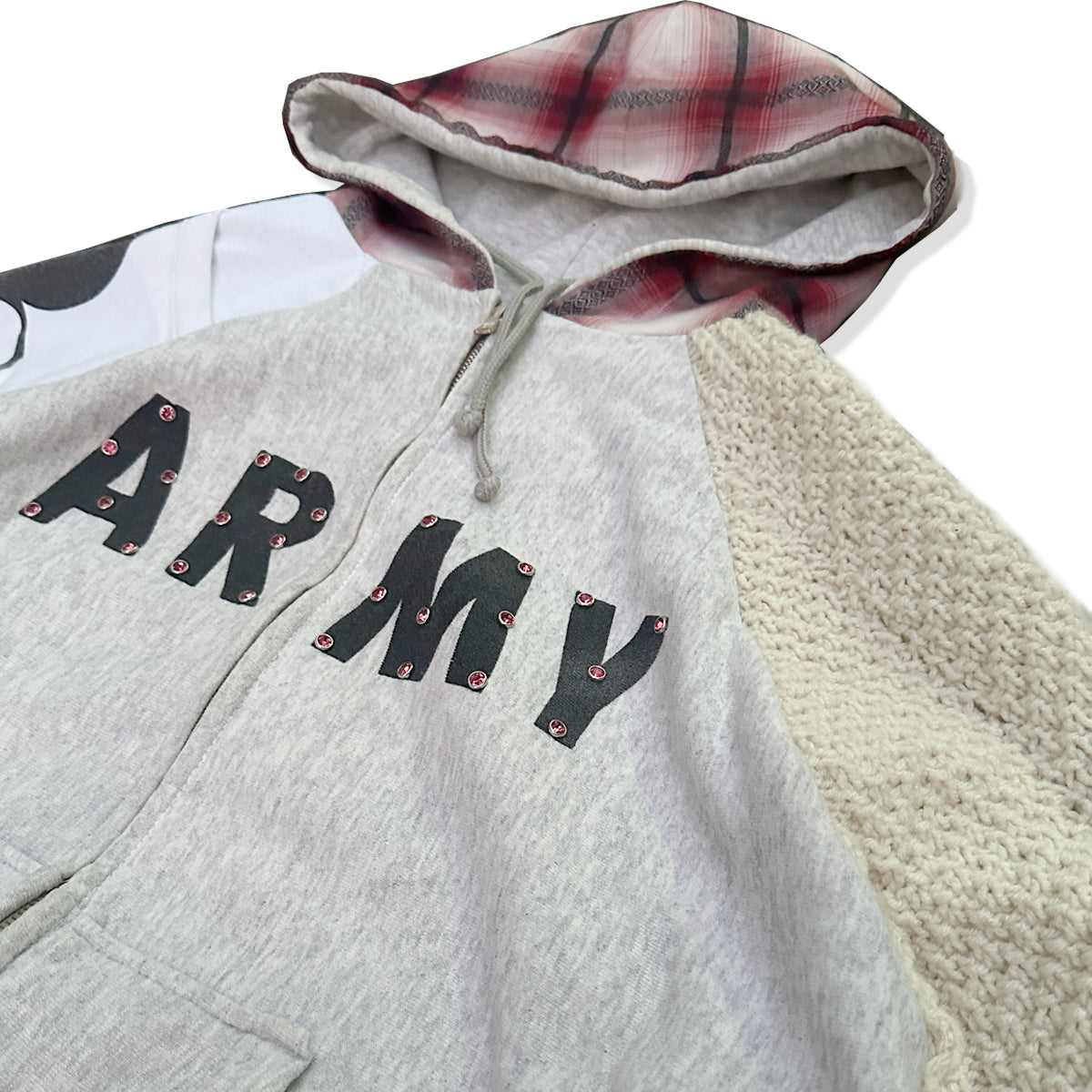 APACHE - Lサイズ相当 ARMY ZIP HOODIE "Mickey"【APC241217_13】