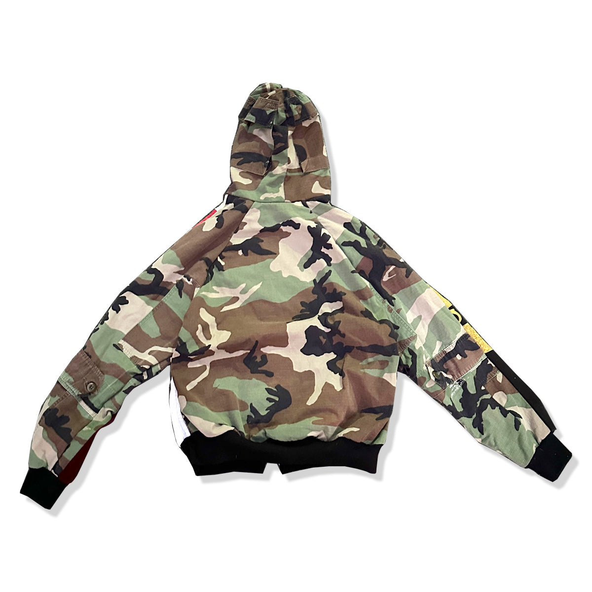 APACHE - Mサイズ相当 ARMY ZIP HOODIE "Wu-tang"【APC241217_14】