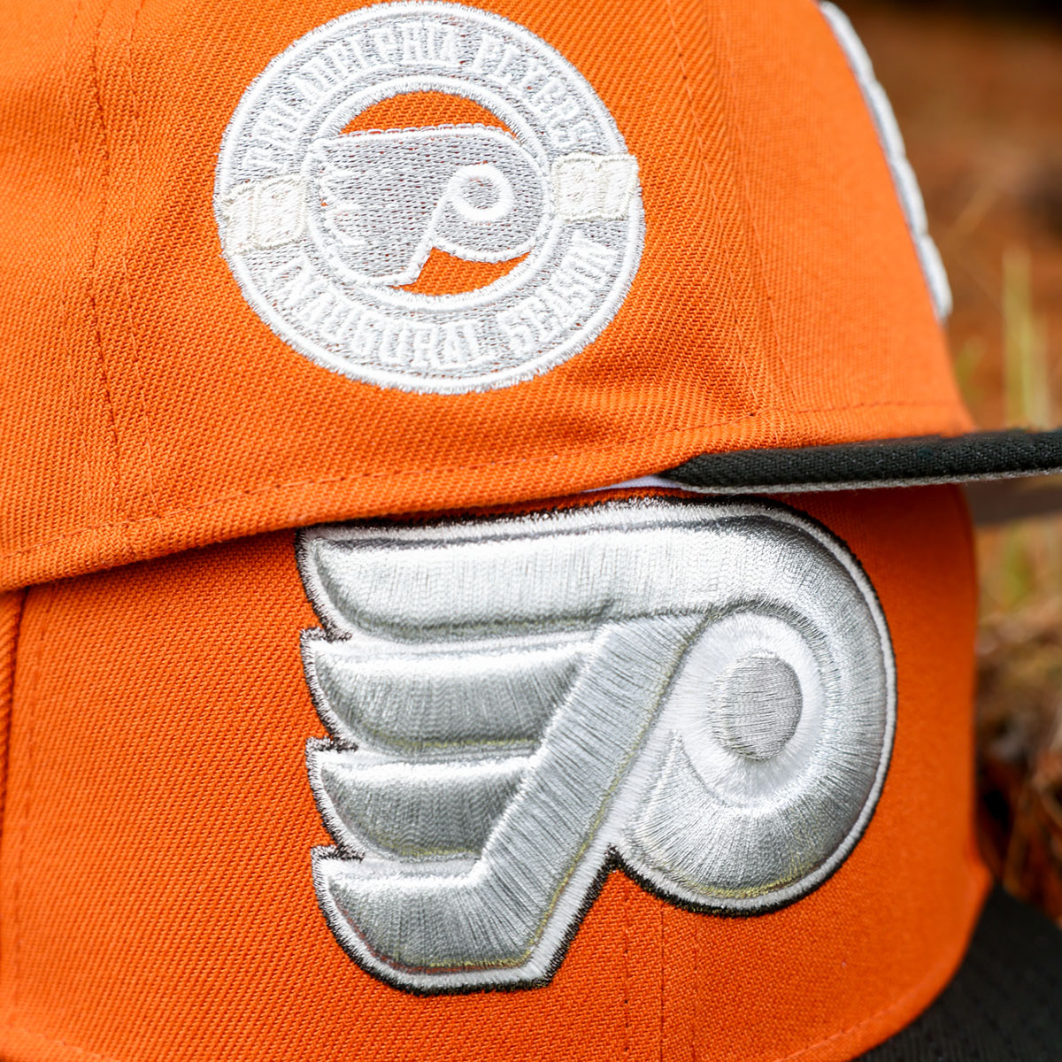 NEW ERA Philadelphia Flyers - 59FIFTY 1967 Inaugural Season Fight Orange/Black