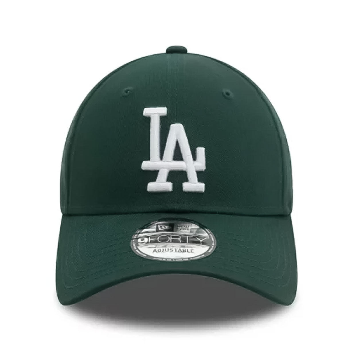 NEW ERA - 9FORTY LEAGUE ESSENTIAL Los Angeles Dodgers  DARK GREEN/WHITE 【60580683】