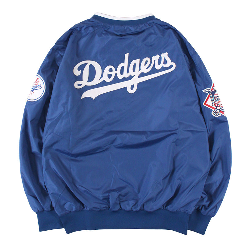 Fanatics - LA DODGERS NYLON V-NECK PULLOVER【ML2324FW0007】