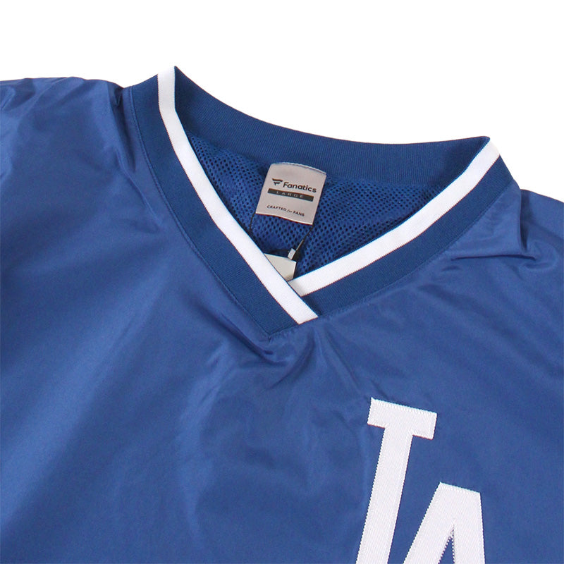 Fanatics - LA DODGERS NYLON V-NECK PULLOVER【ML2324FW0007】