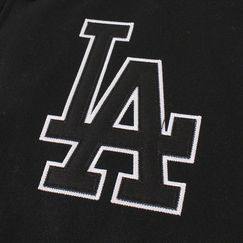 Fanatics - LA DODGERS MELTON PU VARSITY JACKET【ML2324FW0006】