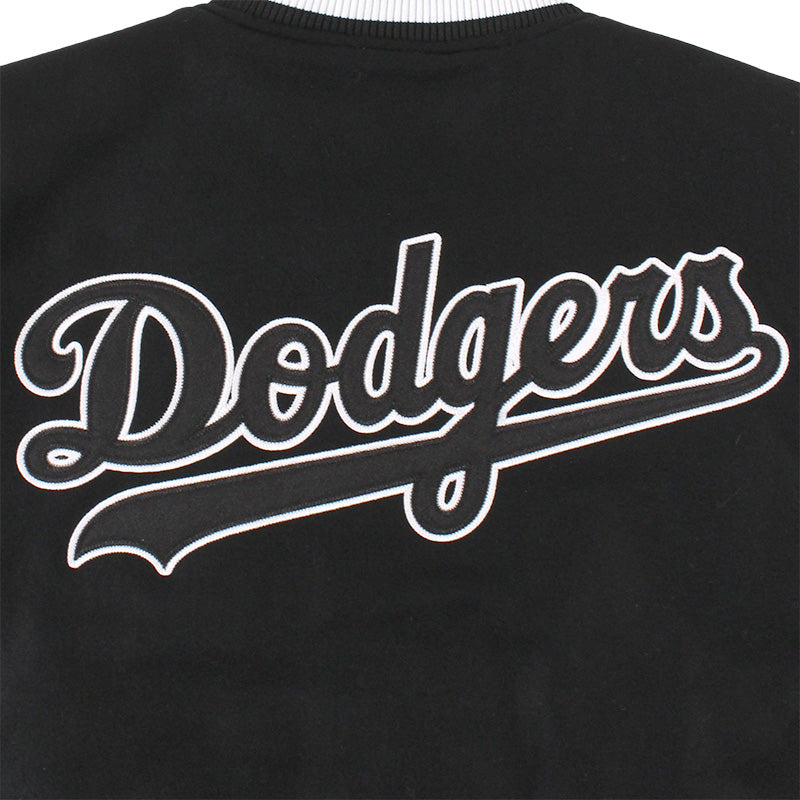 Fanatics - LA DODGERS MELTON PU VARSITY JACKET【ML2324FW0006】