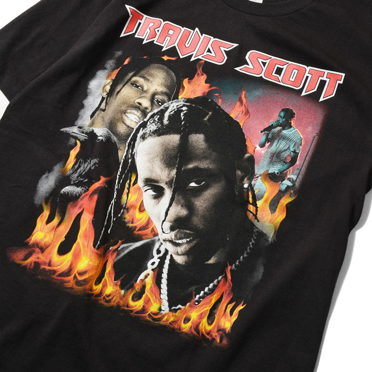 TRAVIS SCOTT LA FLAME TEE 半袖Tシャツ