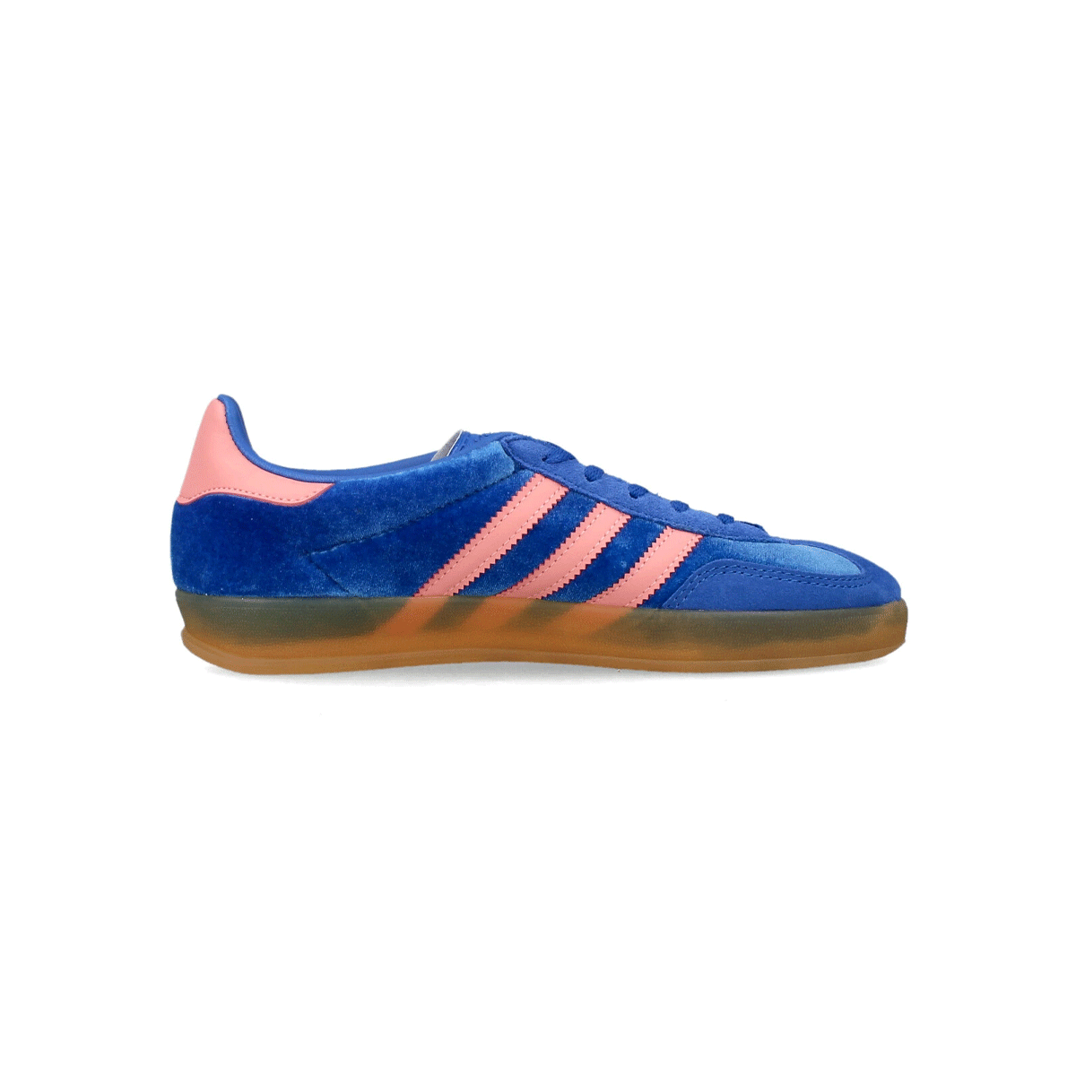 adidas GAZELLE INDOOR W "BLUE/SEMI PINK SPARK/GUM" adidas Gazelle Indoor "Blue/Semi Pink Sparkle/Gum" [IG6785]