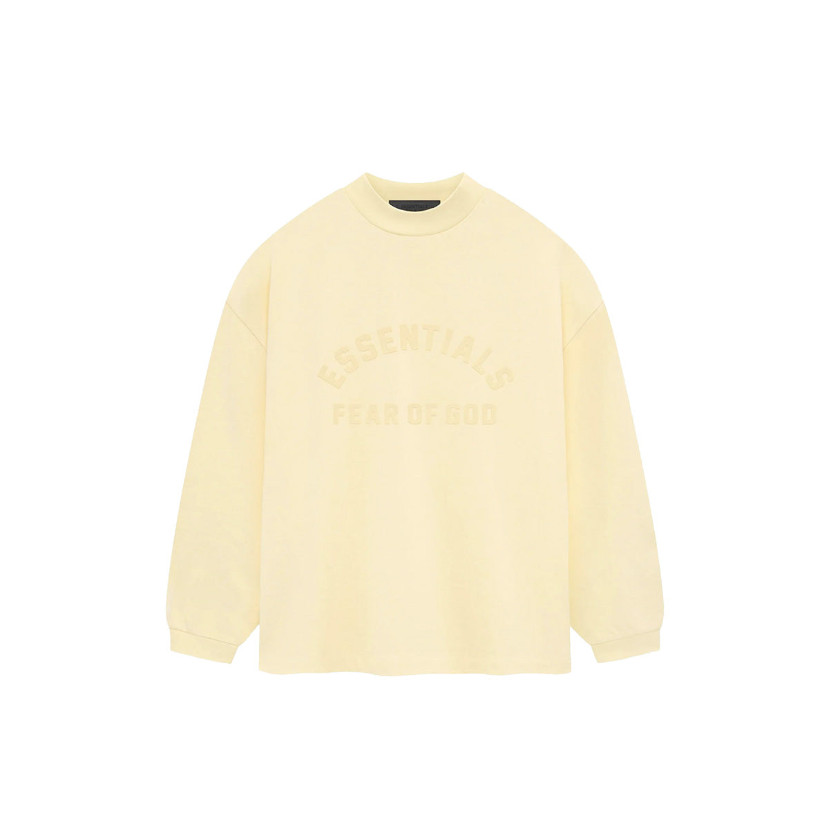 Fear of God ESSENTIALS - LONGSLLEEVE T-SHIRT GARDEN YELLOW