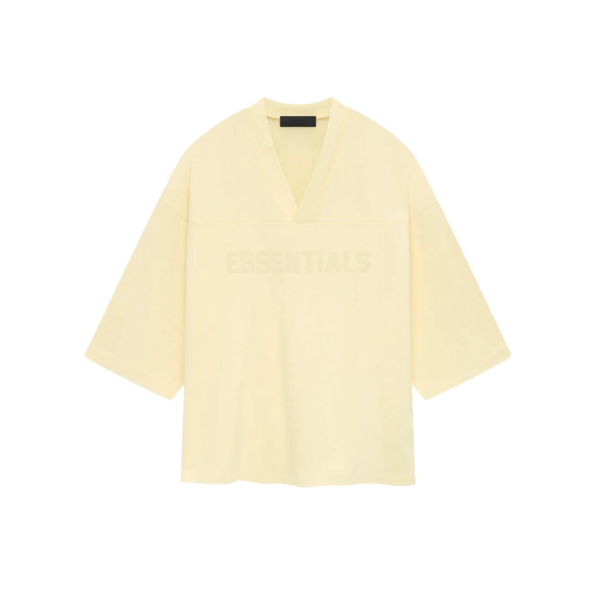 Fear of God ESSENTIALS - FOOTBALL TEE GARDEN YELLOW