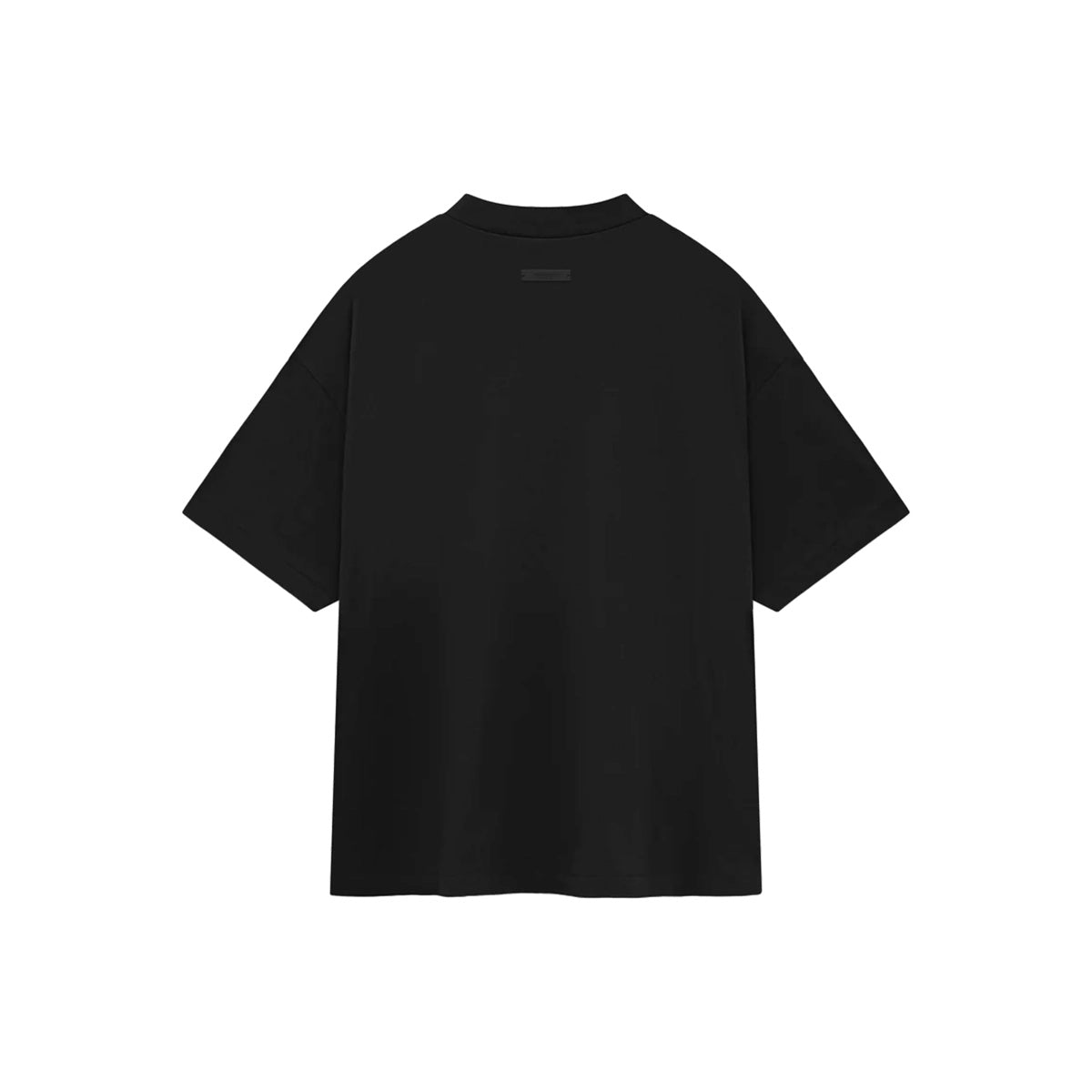 Fear of God ESSENTIALS - JERSEY CREWNECK TEE BLK [125BT244190F]