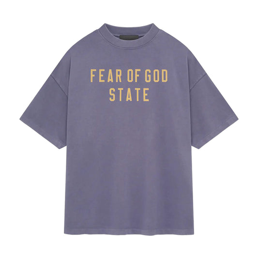 Fear of God ESSENTIALS - HEAVY CREWNECK TEE LAVENDER [125BT242007F]