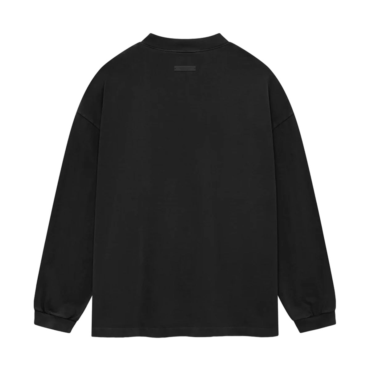 Fear of God ESSENTIALS - 厚重長袖 T 卹黑色 [125BT242010F]