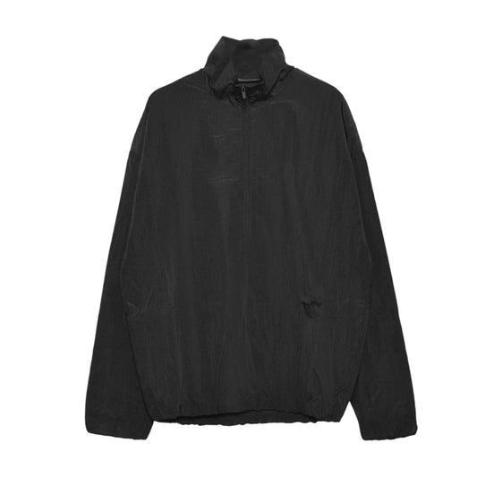 Fear of God ESSENTIALS - RIPSTOP HALFZIP PULLOVER BLACK [202BT244710F]