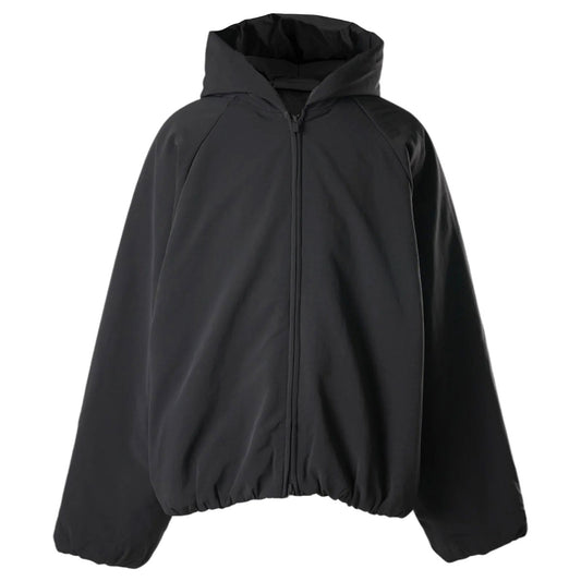 Fear of God ESSENTIALS - MILITARY NYLON HOODED JACKET BLACK [202BT244810F]