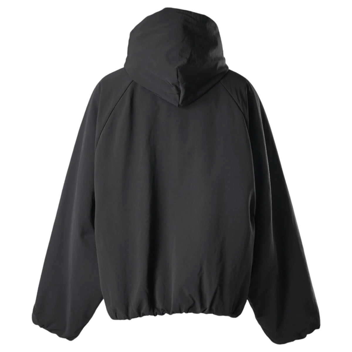 Fear of God ESSENTIALS - MILITARY NYLON HOODED JACKET BLACK [202BT244810F]