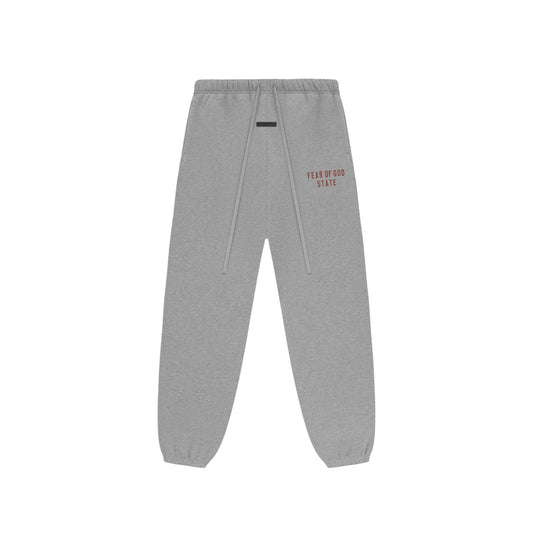 Fear of God ESSENTIALS - FLEECE ESSENTIAL SWEATPANT GRY （DARK HEATHER）【130BT242021F】