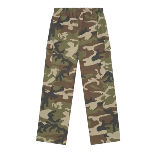 Fear of God ESSENTIALS - MILITARY NYLON FIELD PANT WOODLAND CAMO [130BT244578F]