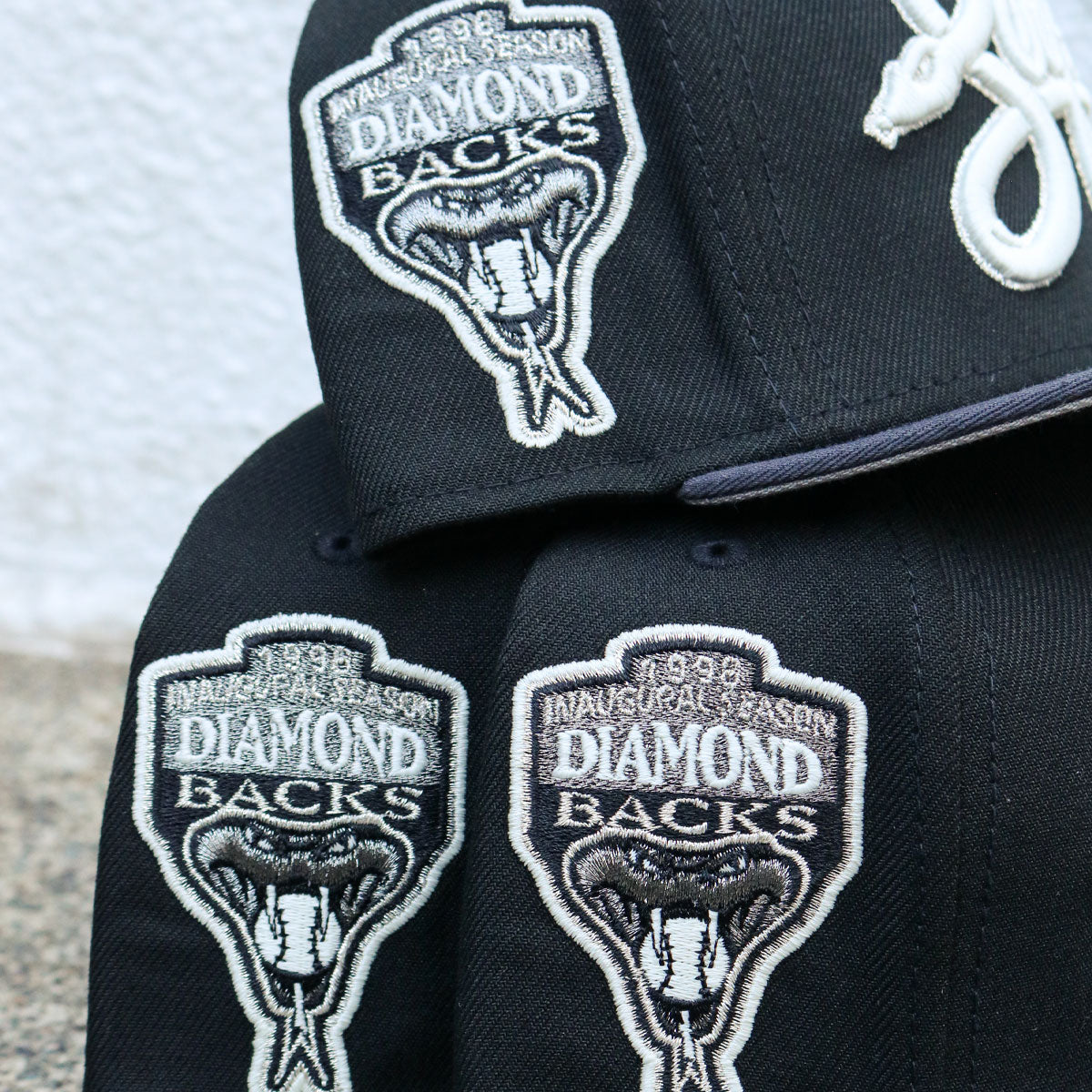 NEW ERA Arizona Diamondbacks - 59Fifty Serpientes 1998 IS Black/Gray