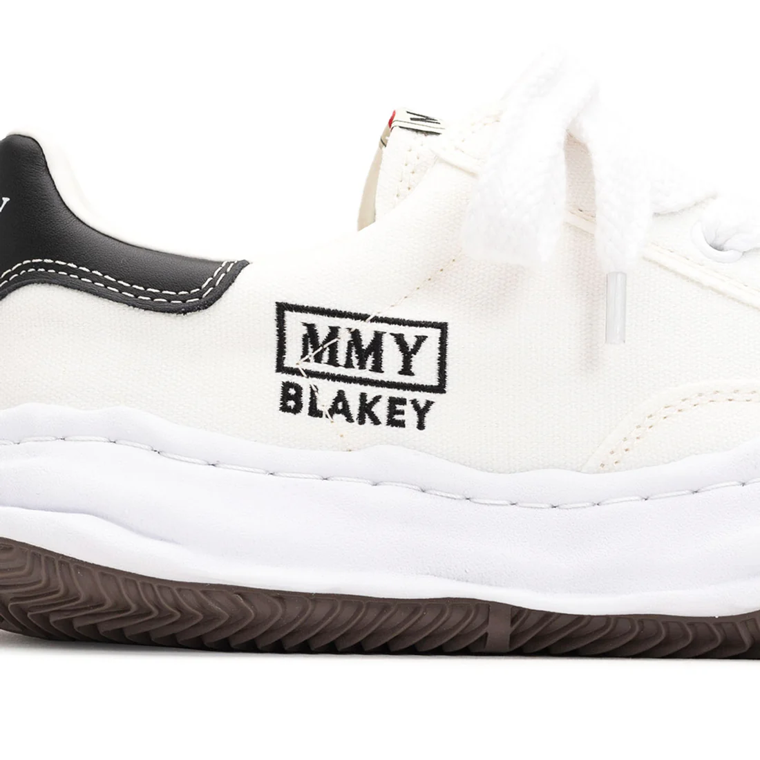Maison MIHARA YASUHIRO - "BLAKEY" OG Sole Canvas Low-top Sneaker WHITE【A08FW735】