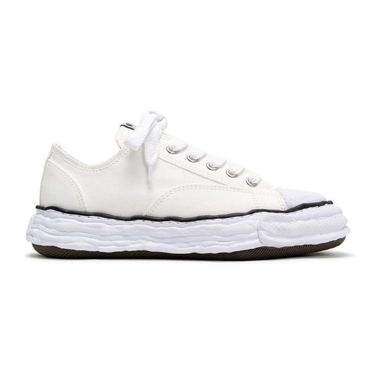 Maison MIHARA YASUHIRO - "PETERSON23" OG Sole Canvas Low-top Sneaker WHITE【A11FW702】