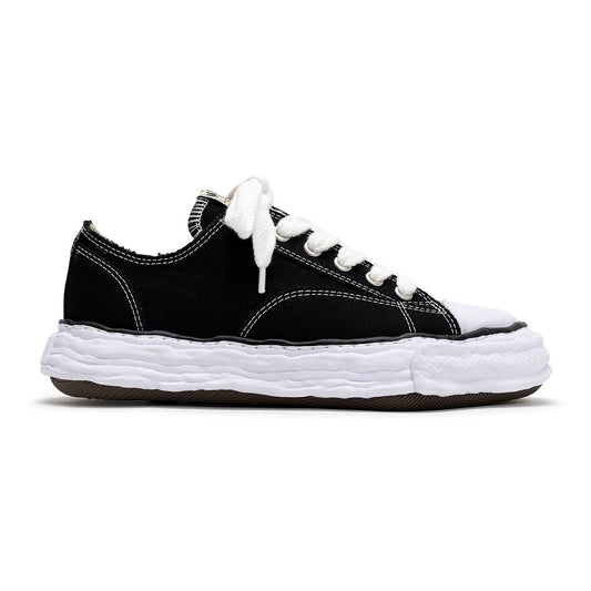 Maison MIHARA YASUHIRO - "PETERSON23" OG Sole Canvas Low-top Sneaker BLACK【A11FW702】