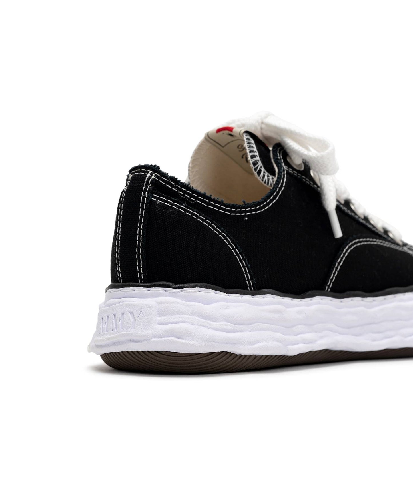 Maison MIHARA YASUHIRO - "PETERSON23" OG Sole Canvas Low-top Sneaker BLACK【A11FW702】