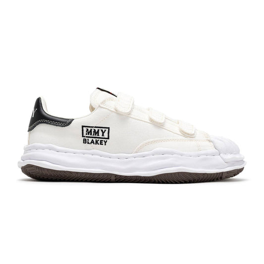 Maison MIHARA YASUHIRO - "BLAKEY" OG Sole Canvas Low-top Verclo Sneaker WHITE【A14FW741】