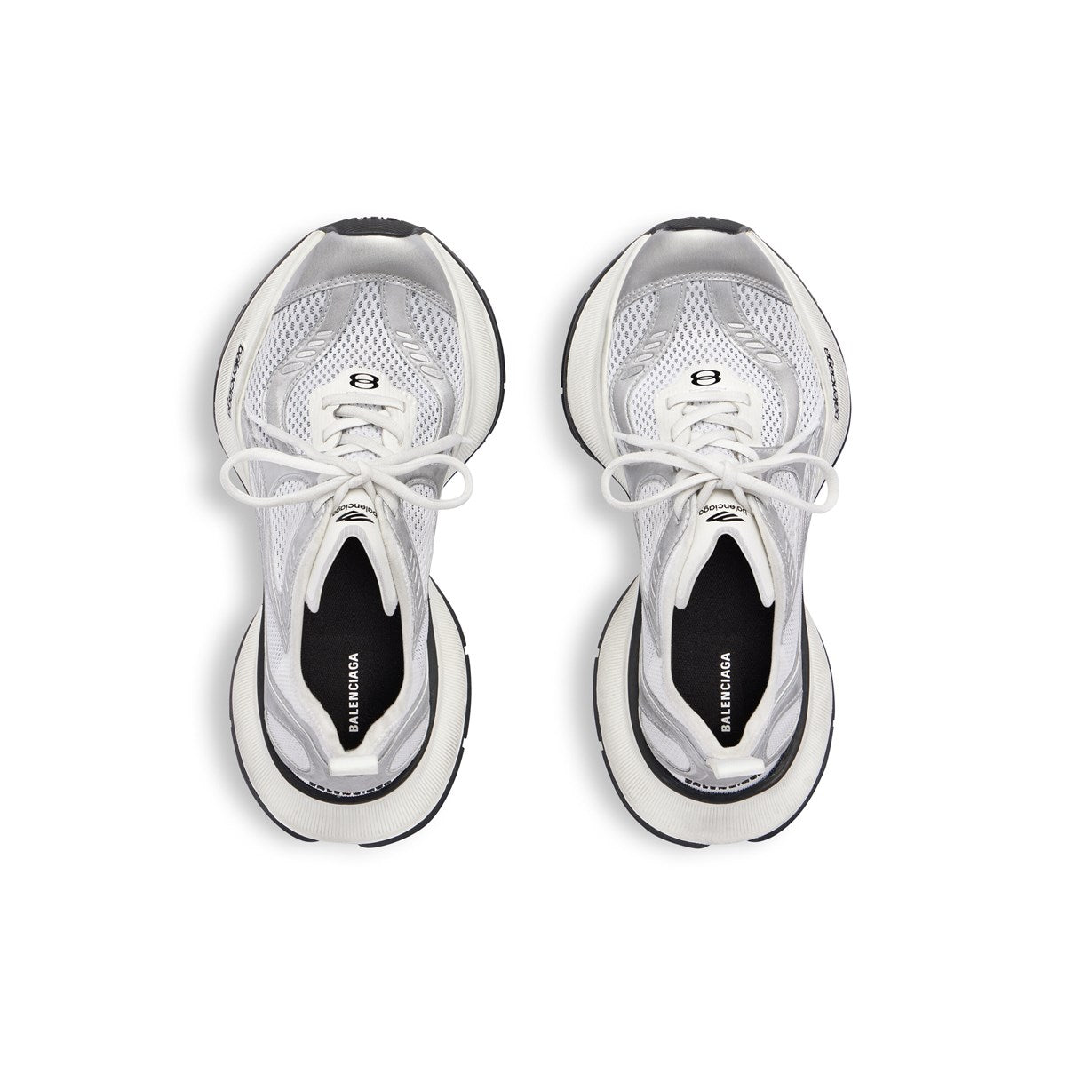 BALENCIAGA - CIRCUIT WHT/SIL【793945WFLGY9100】