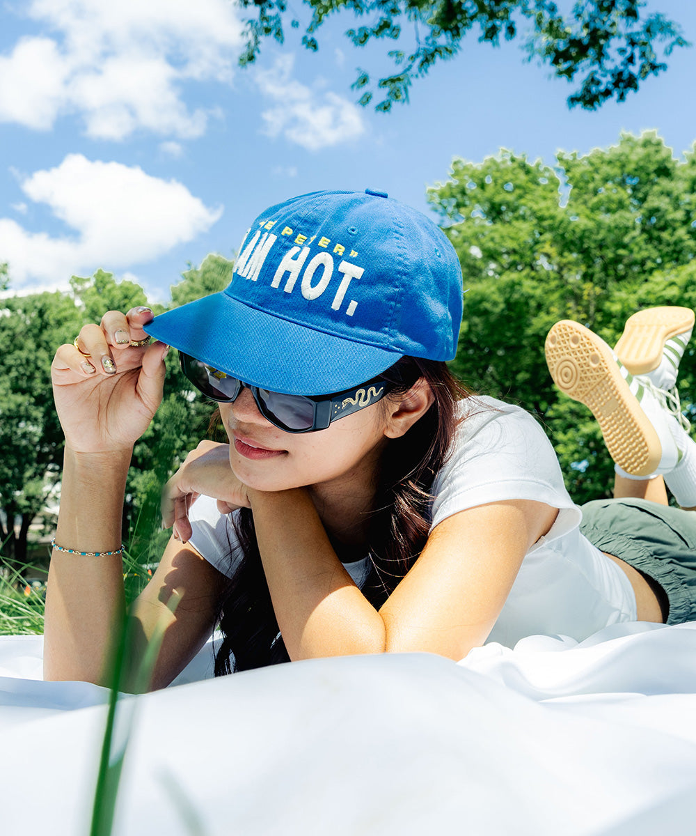 MY NAME IS PETER - 6 PANEL I AM HOT CAP BLUE