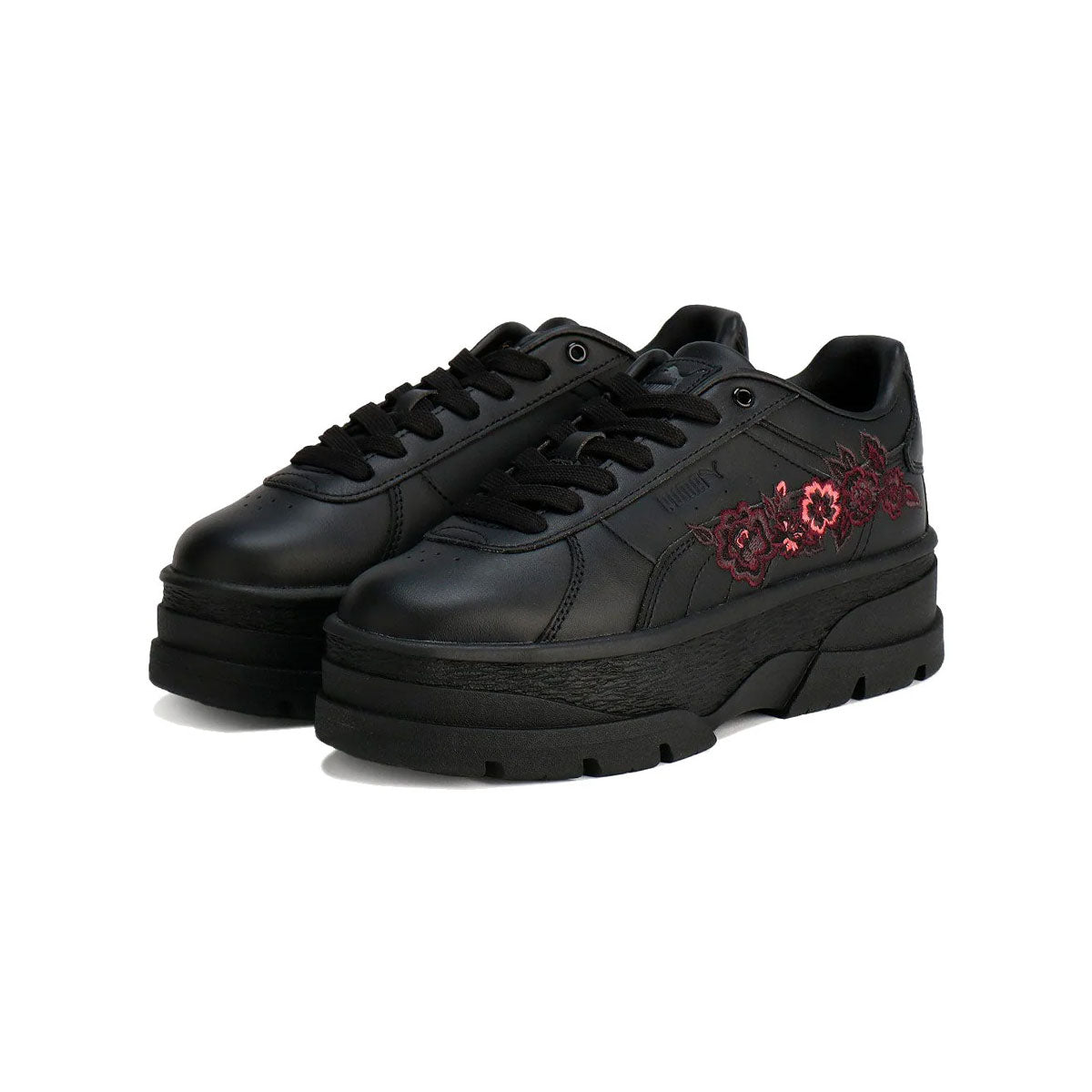 PUMA RIVO WMNS EMB "BLACK" プーマ リヴォ ウィメンズ EMB "ブラック" 【401145-01】