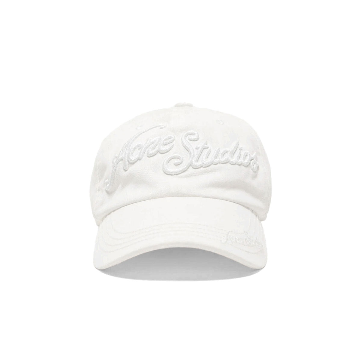 Acne Studios - Logo Cap "White"【FN-UX-HATS000314】