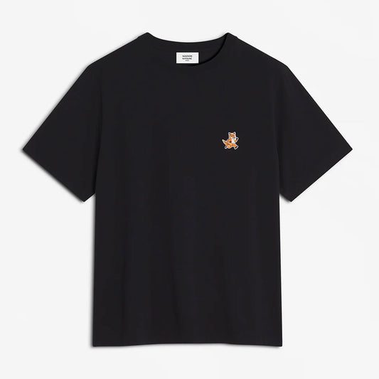 MAISON KITSUNE - SPEEDY FOX PATCH COMFORT TEE-SHIRT BLACK【MM00125KJ0008】