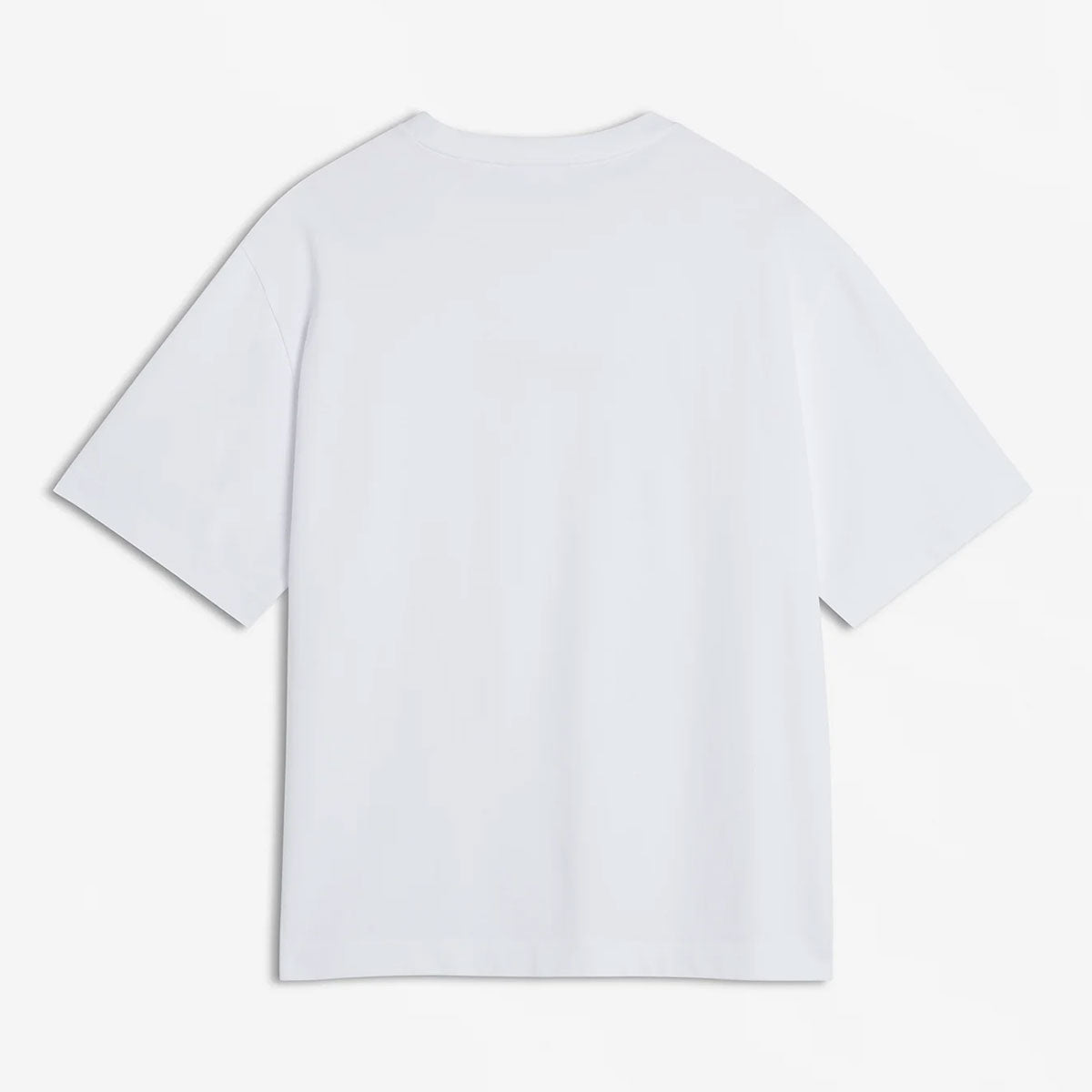 MAISON KITSUNE - MAISON KITSUNE EMBROIDERY OVERSIZE TEE-SHIRTS WHITE【OM00122KJ0119】