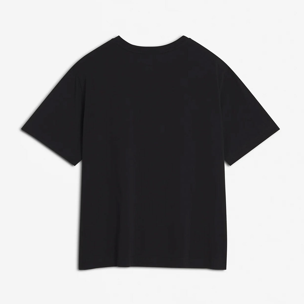 MAISON KITSUNE - EMBOSSED PROFILE FOX OVERSIZE TEE-SHIRTS BLACK【OM00116KJ7016】