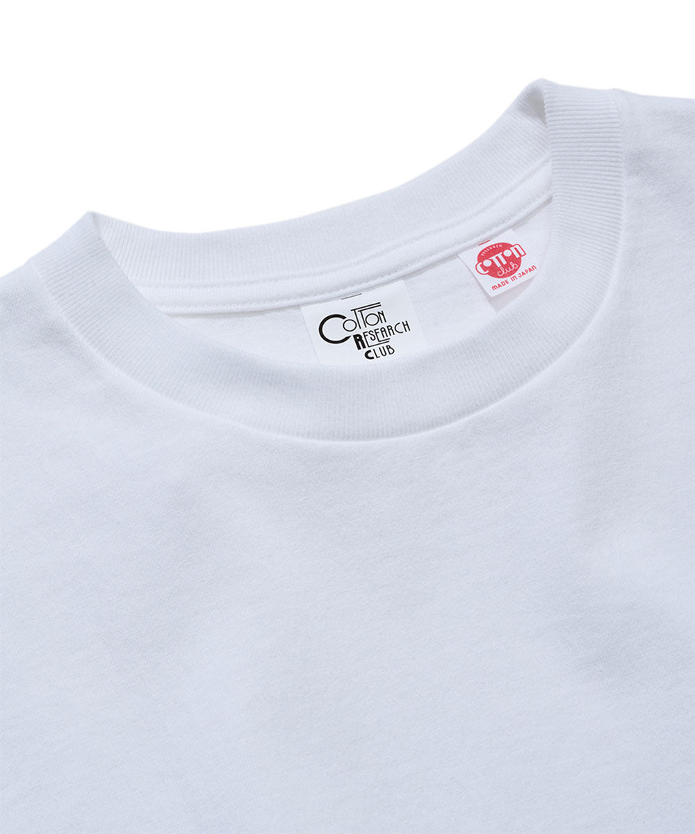 COTTON RESEARCH CLUB - S/S TUBULAR T-SHIRT【JPC-001】
