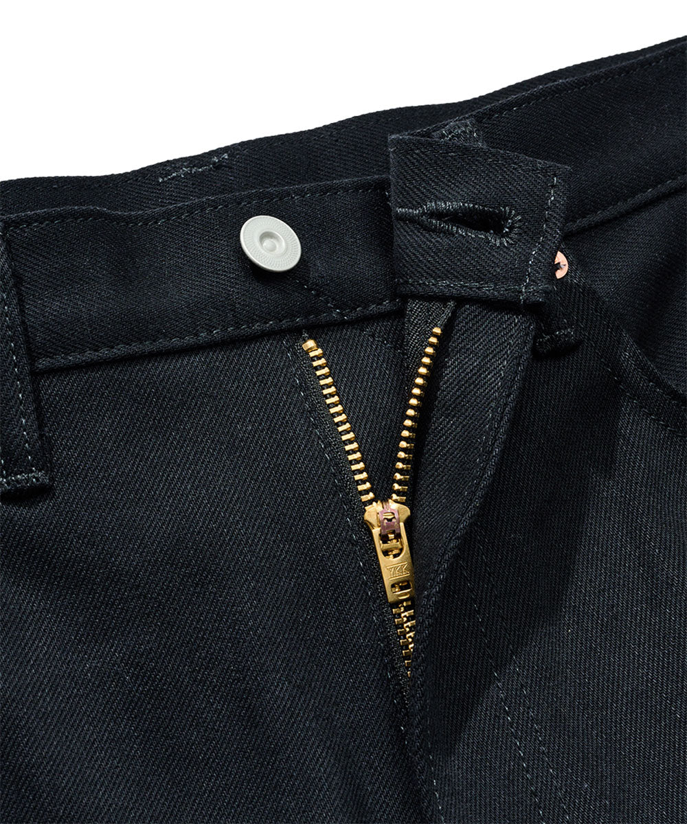 COTTON RESEARCH CLUB - SELVAGE BLACK DENIM JEANS【JPC-011】
