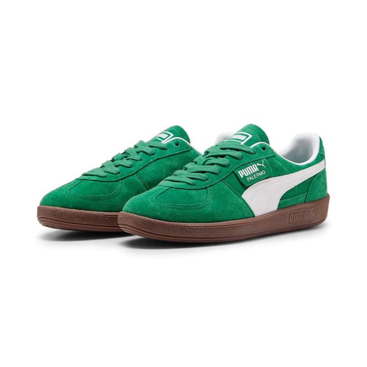 PUMA - PALERMO ARCHIVE GREEN-PUMA WHITE【396463-63】