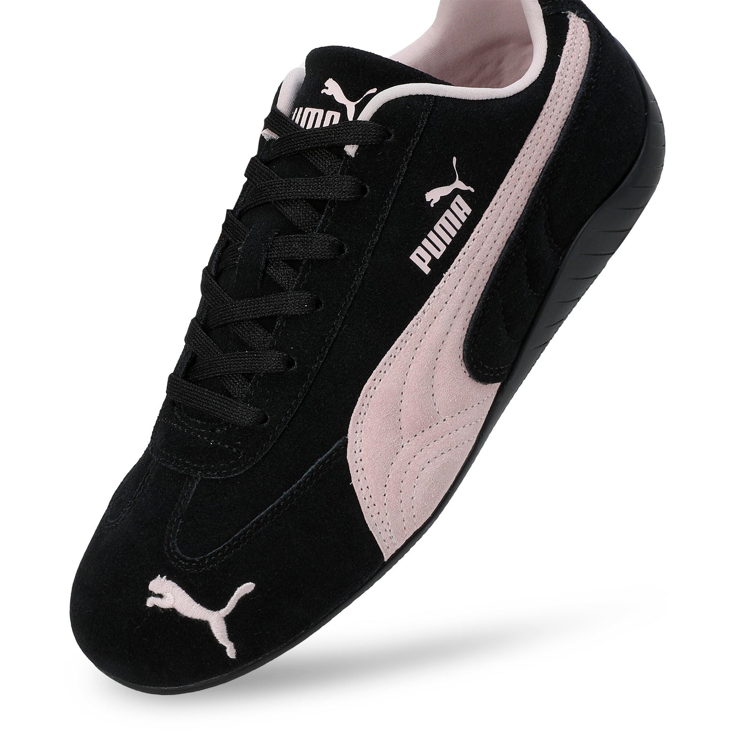 【先行予約商品:12月上旬頃お届け】PUMA SPEEDCAT OG BLACK/PINK プーマ スピードキャット【398846-09】