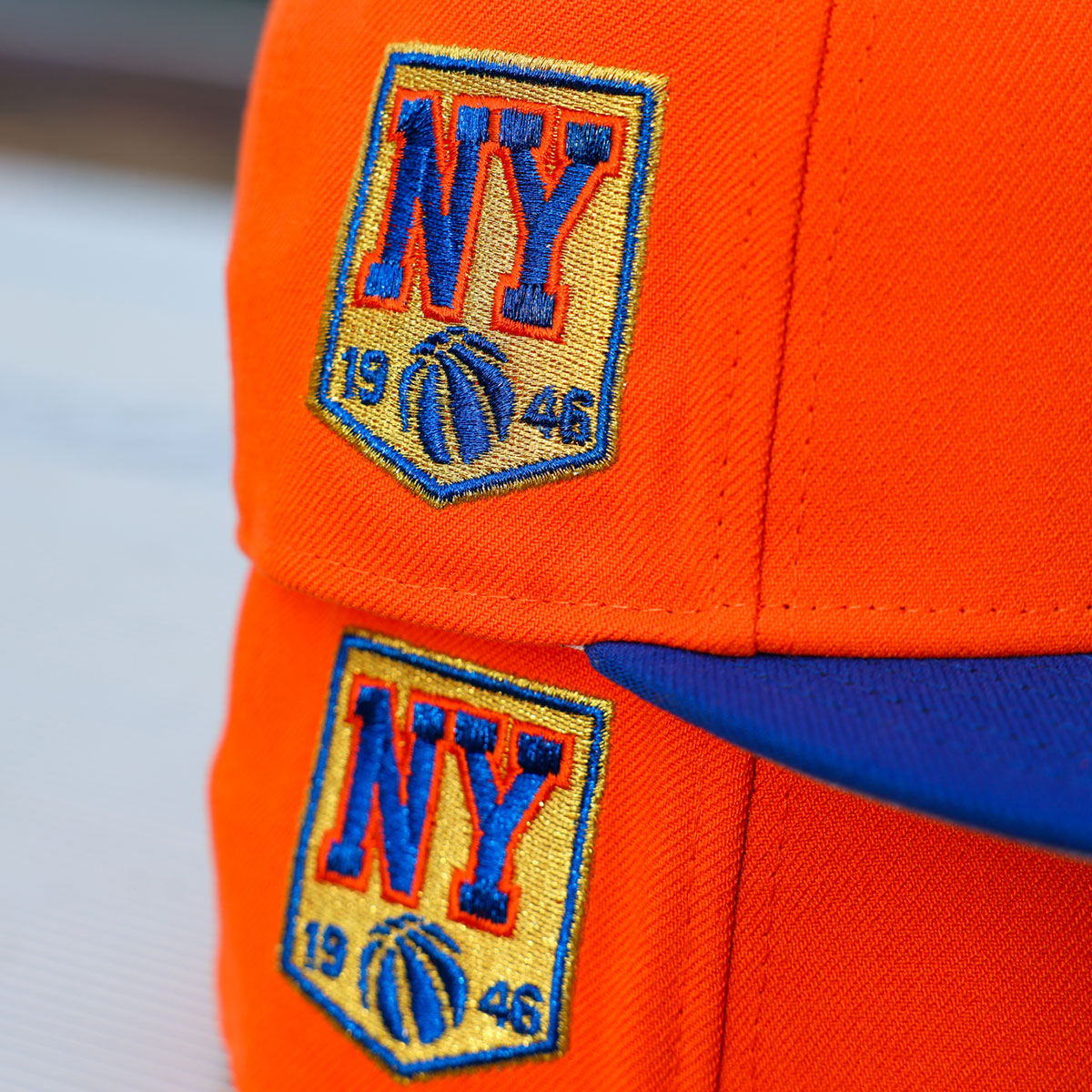 NEW ERA New York Knicks - 59Fifty 1946 Rush Orange/Majestic Blue