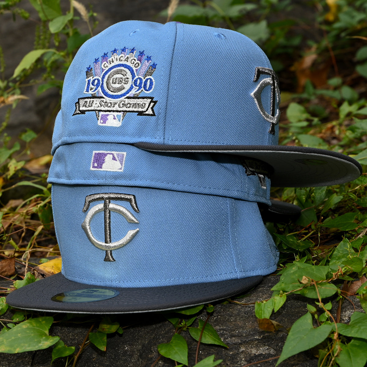NEW ERA Minnesota Twins - 59Fifty 1990 All Star Game Sky Blue/Dark Graphite