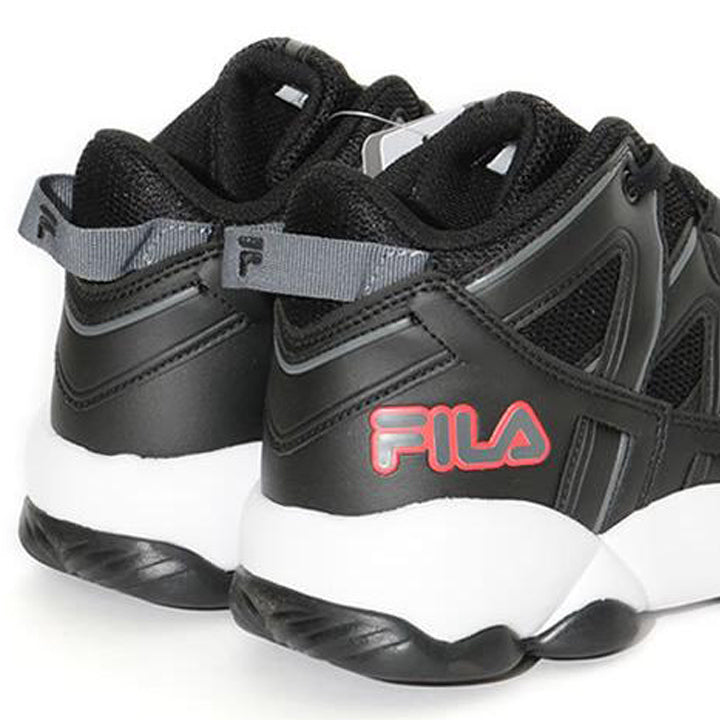 FILA フィラ STAKCHOUSE SPA スニーカー  BLACK/RED/SILVER/WHITE ブラック/レッド/シルバー/ホワイト 【FLUSS21021001】