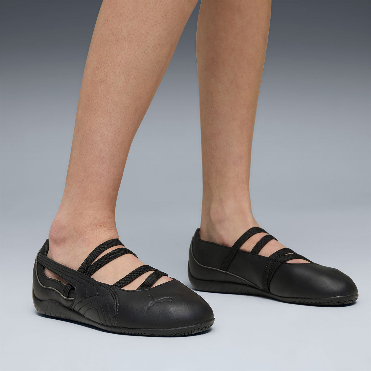 PUMA - WMNS SPEEDCAT BALLET LTHR PUMA BLACK 【406144-01】