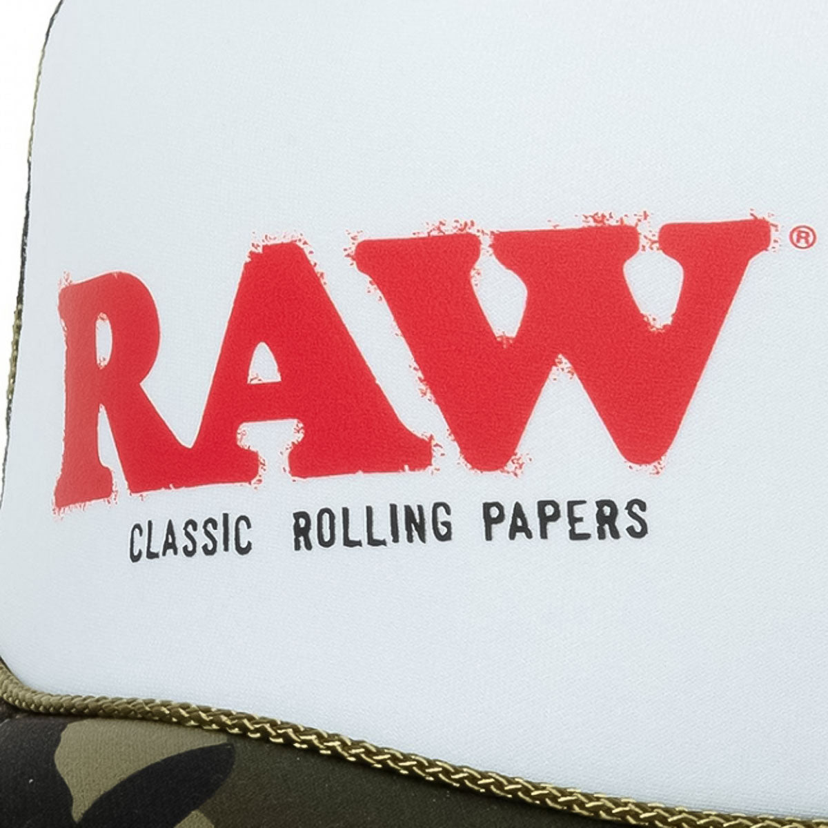 RAW ‐ TRUCKER CAP WOODLAND