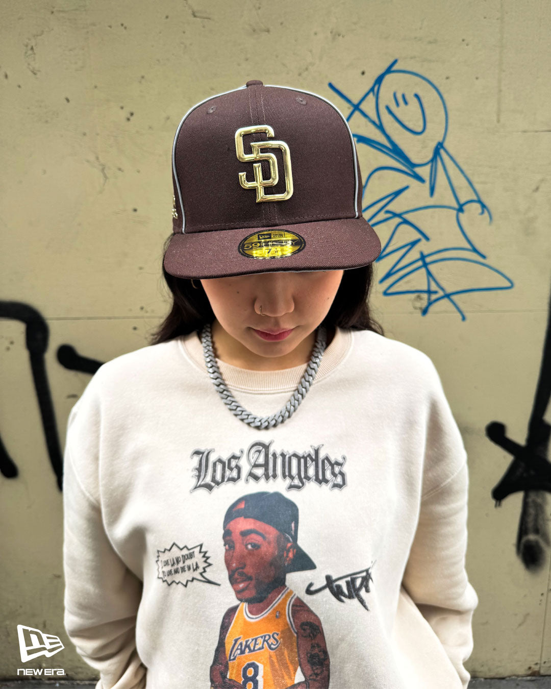 NEW ERA San Diego Padres - 59FIFTY HAJIME SORAYAMA TPU BURNTWOOD/GOLD 【14881989】