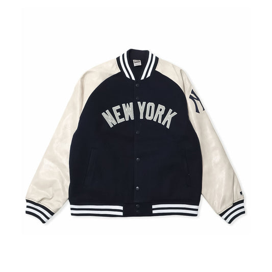 Fanatics ‐ New York Yankees PU MELTON JACKET 【ML2325FW0002】